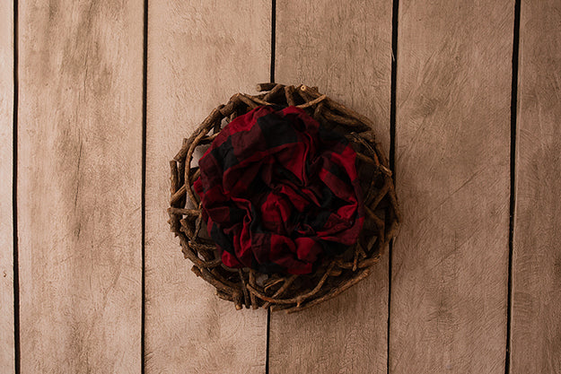 Red & Black Plaid | Christmas Plaid Coll. | Digital - HSD Photography Backdrops 