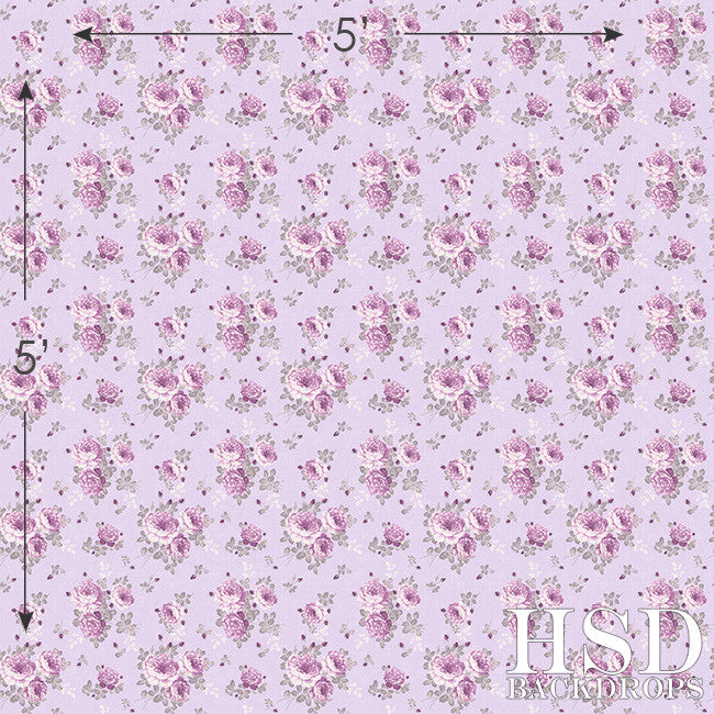 Malia Floral - HSD Photography Backdrops 