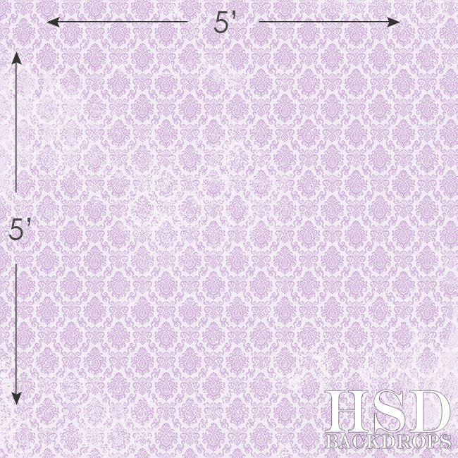 Lavender Damask - HSD Photography Backdrops 