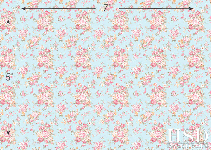 Beverly Floral - HSD Photography Backdrops 