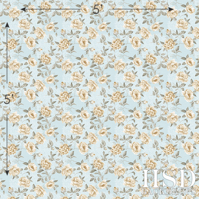 Payton Floral - HSD Photography Backdrops 