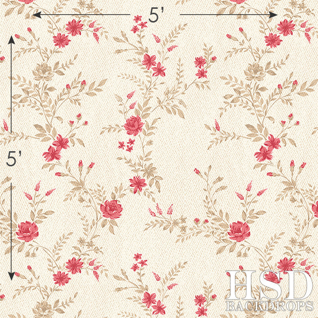 Natalia Floral - HSD Photography Backdrops 