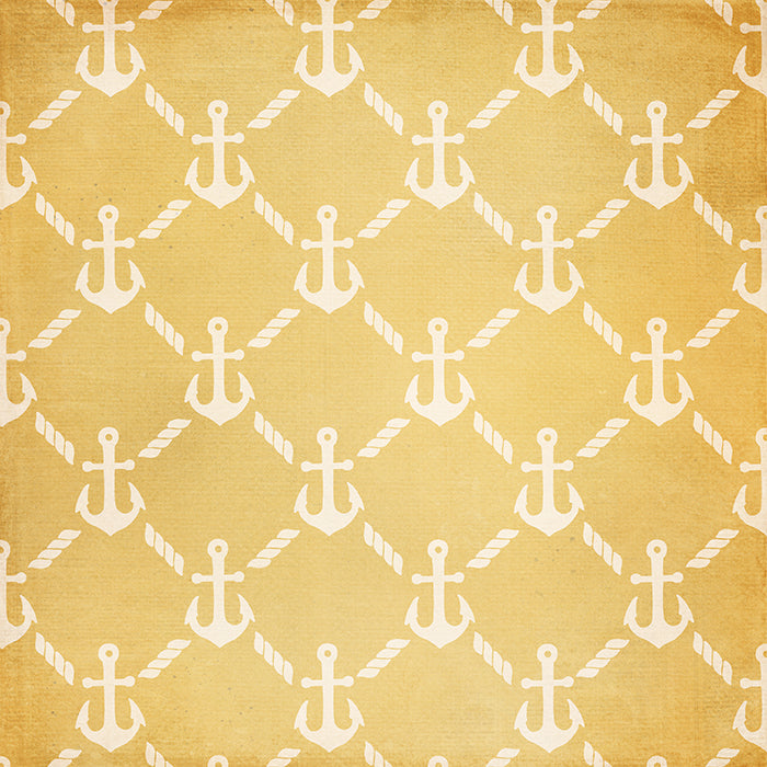 Anchors Yellow - HSD Photography Backdrops 