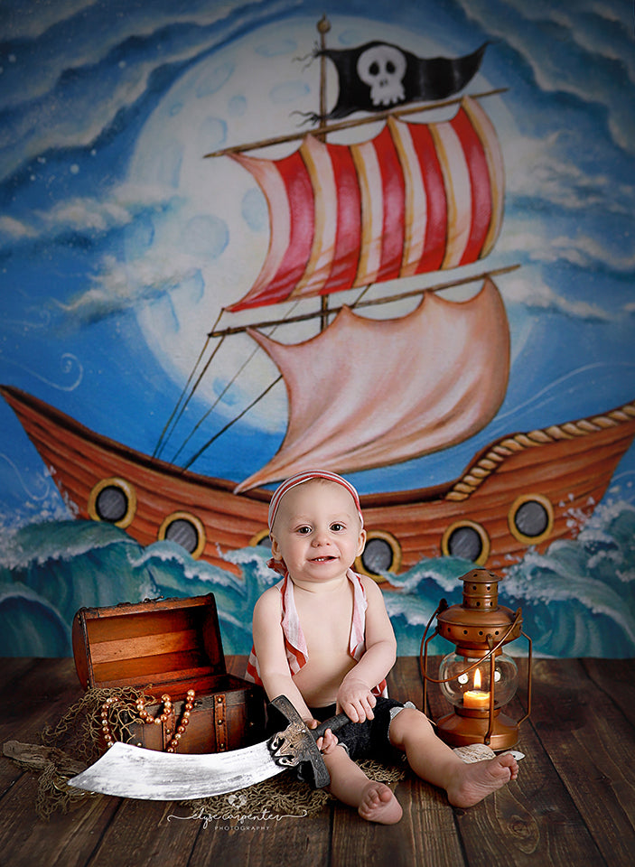 Pirate Ship - HSD Photography Backdrops 