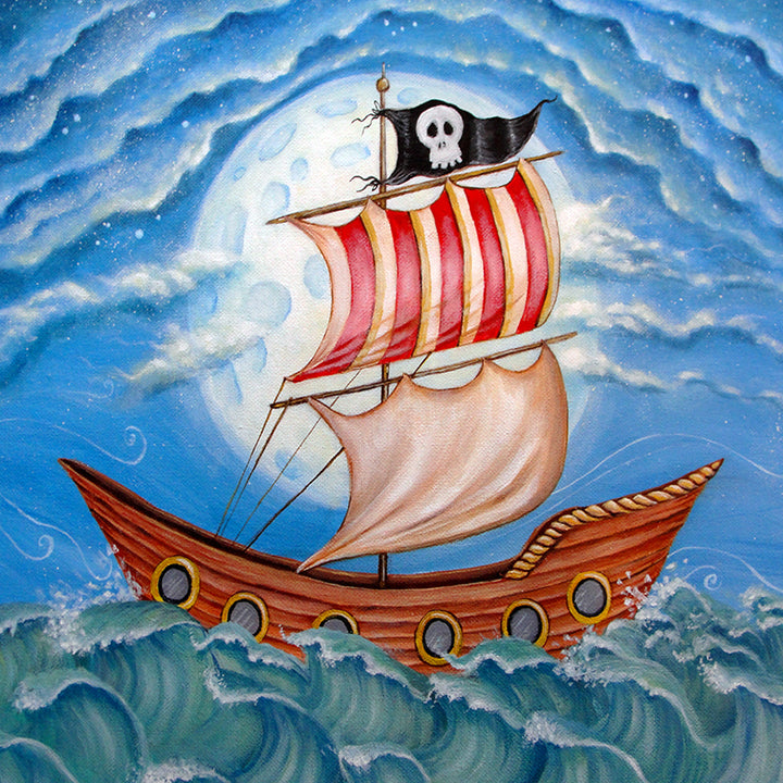 Pirate Ship - HSD Photography Backdrops 