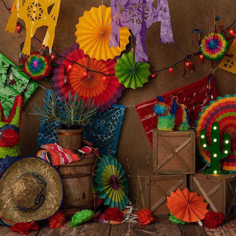 Fiesta Time - HSD Photography Backdrops 