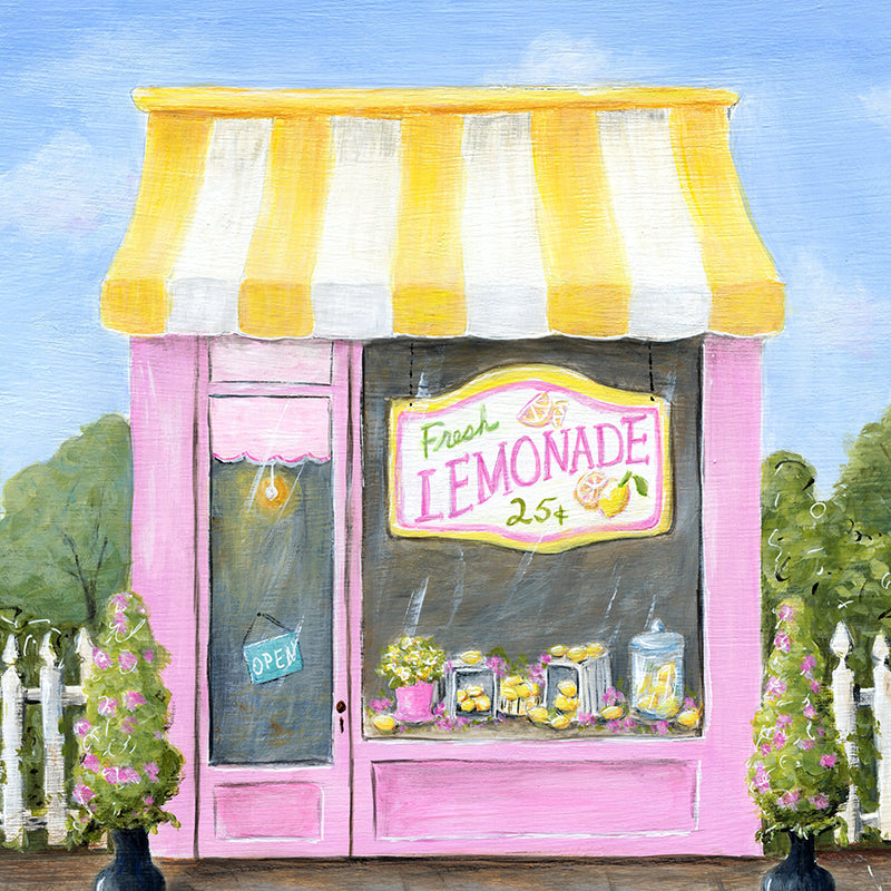 Lemonade Shop - HSD Photography Backdrops 