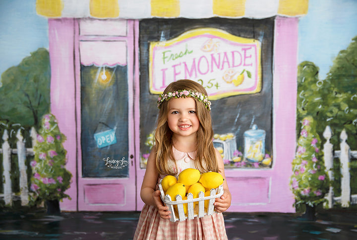 Lemonade Shop - HSD Photography Backdrops 