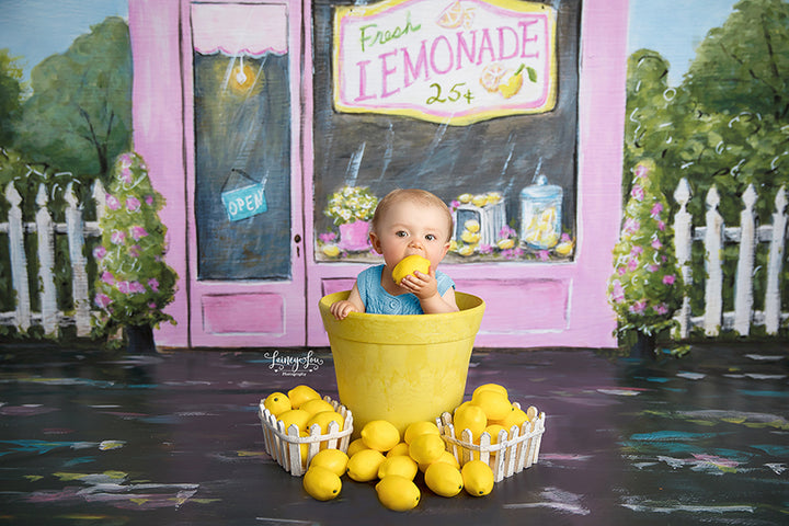 Lemonade Shop - HSD Photography Backdrops 