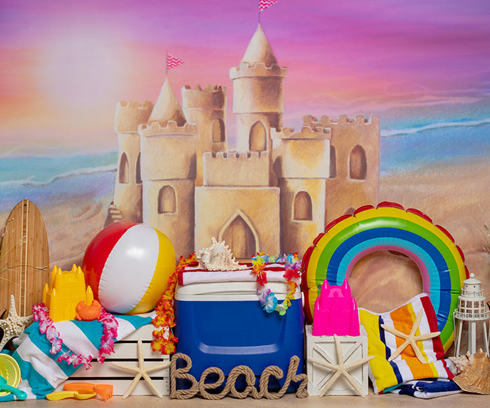 Beach Party - HSD Photography Backdrops 