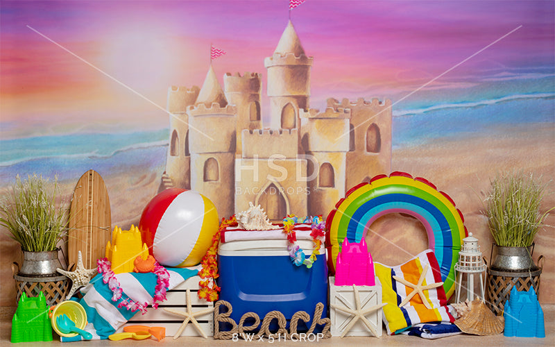 Beach Party - HSD Photography Backdrops 