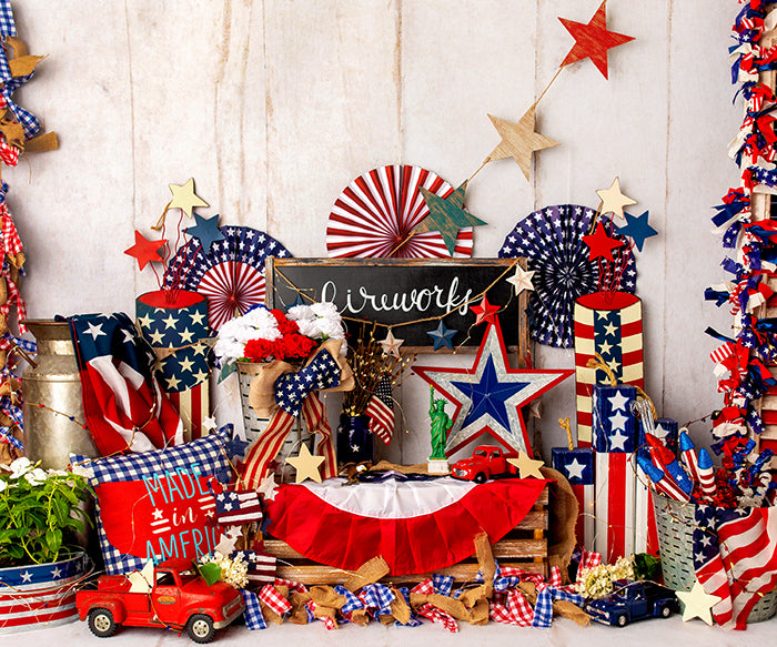 Country Fourth of July - HSD Photography Backdrops 