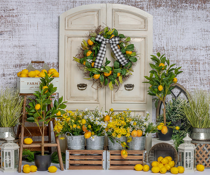 Fresh Lemons - HSD Photography Backdrops 