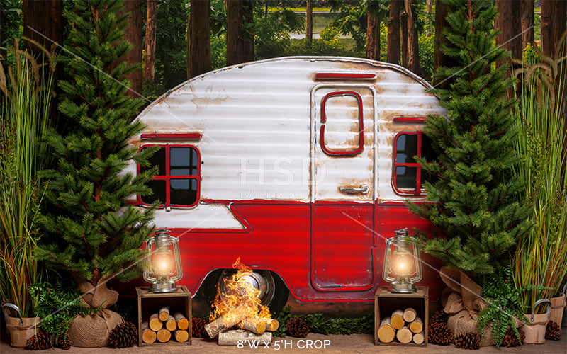 Happy Camper - HSD Photography Backdrops 