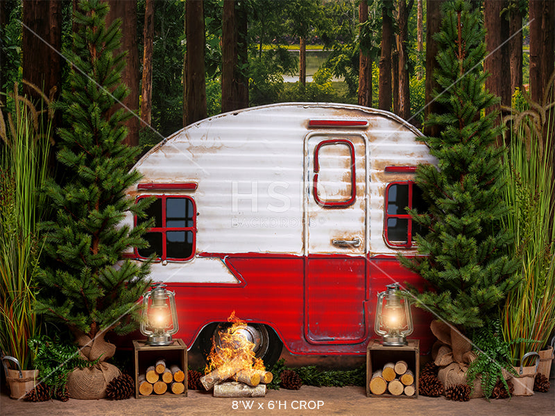 Happy Camper - HSD Photography Backdrops 