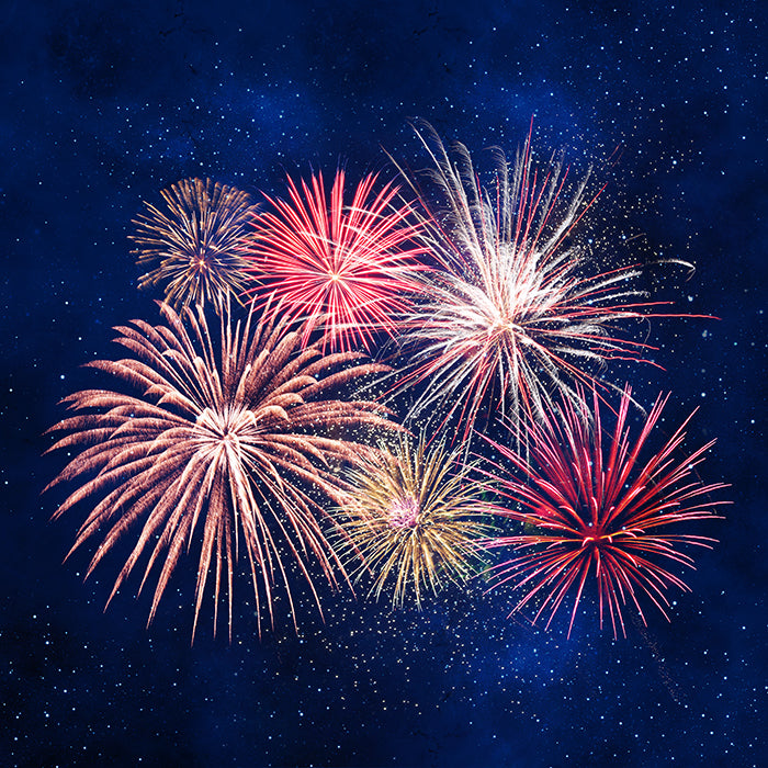 Fourth of July Fireworks - HSD Photography Backdrops 