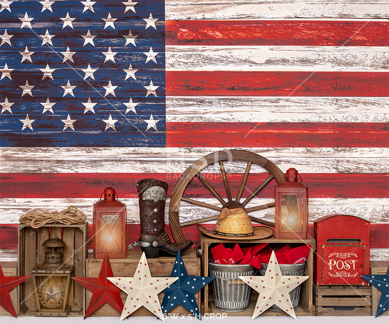 American Cowboy - HSD Photography Backdrops 