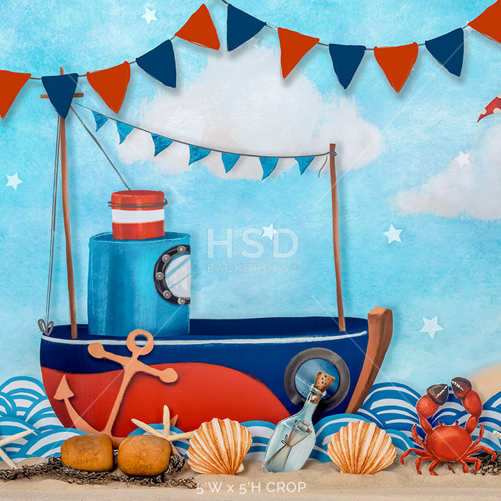 Little Sailor - HSD Photography Backdrops 