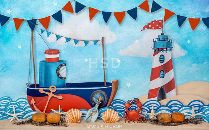 Little Sailor - HSD Photography Backdrops 