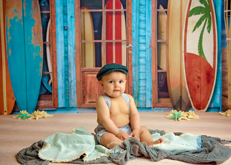 Surf Shop - HSD Photography Backdrops 