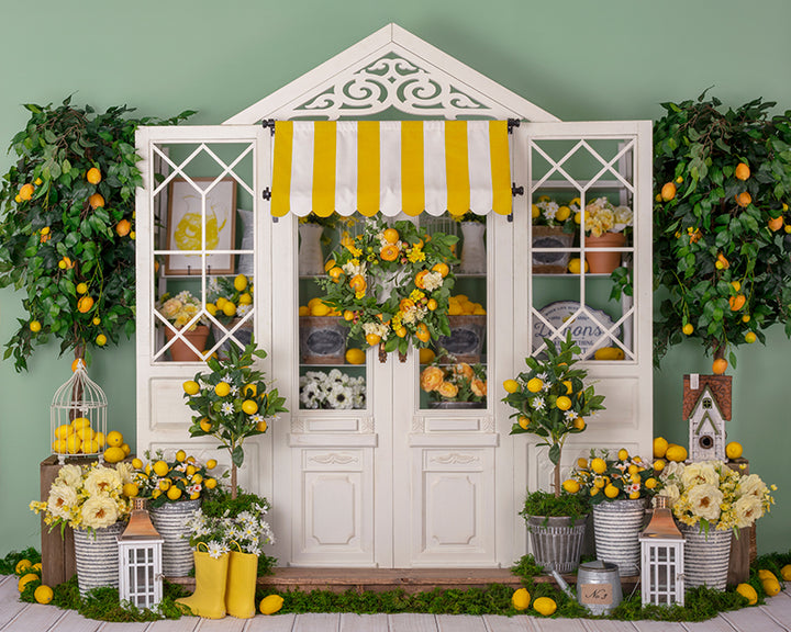 Lemon Greenhouse - HSD Photography Backdrops 