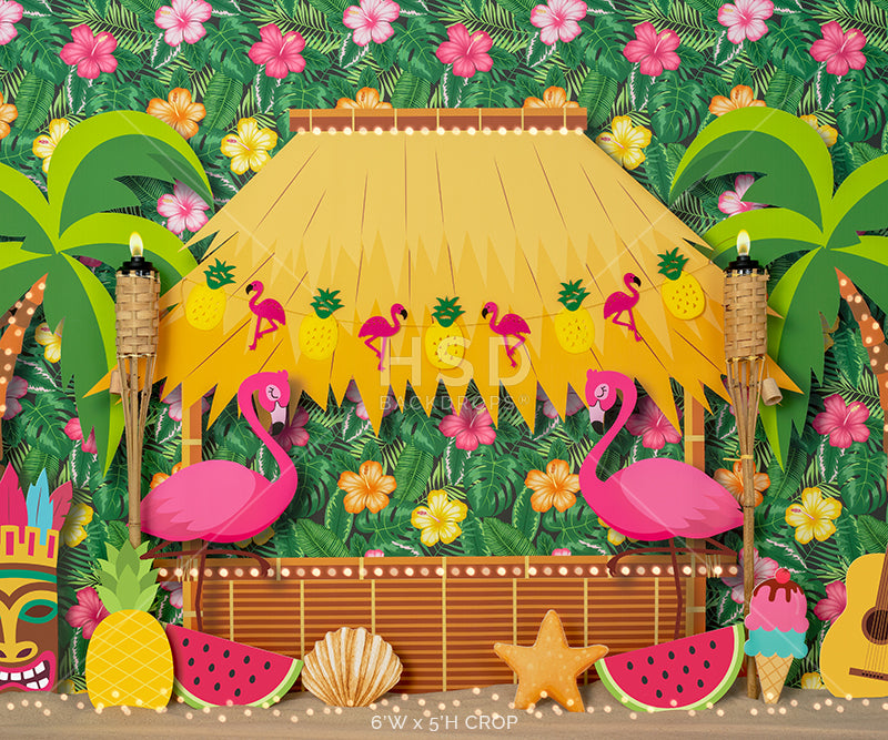 Tropical Luau - HSD Photography Backdrops 