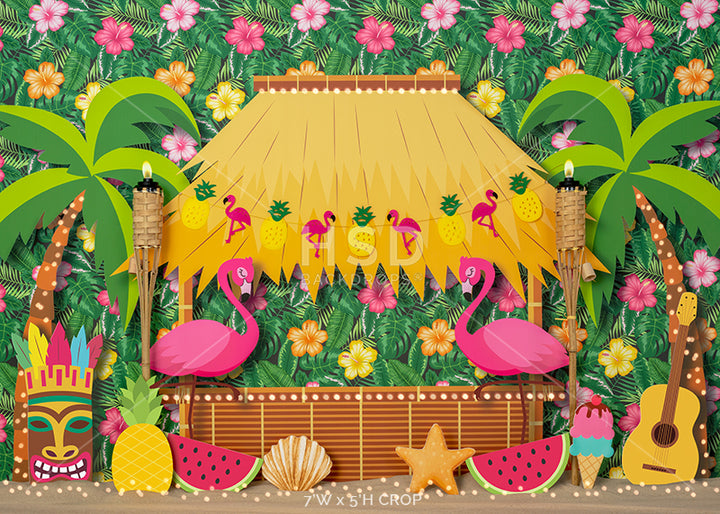 Tropical Luau - HSD Photography Backdrops 