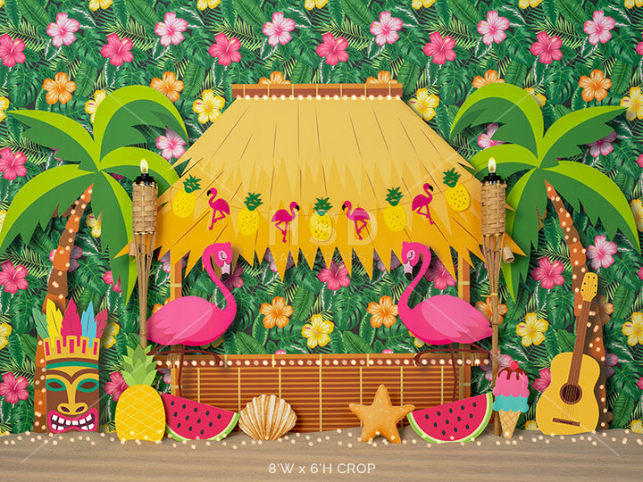 Tropical Luau - HSD Photography Backdrops 