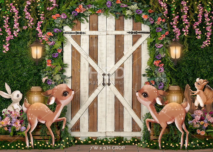 Enchanted Woodland Garden - HSD Photography Backdrops 