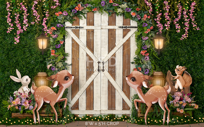 Enchanted Woodland Garden - HSD Photography Backdrops 