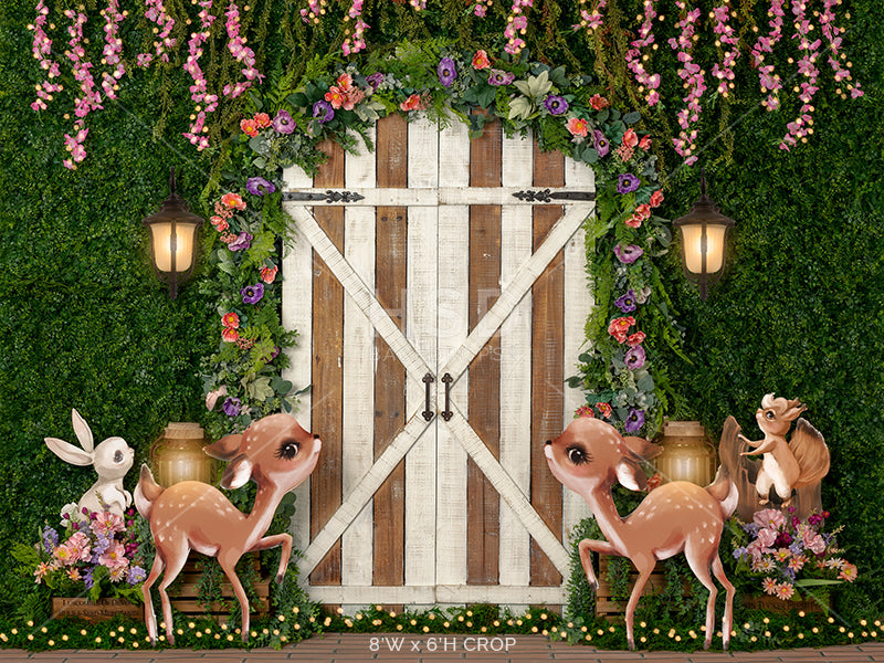 Enchanted Woodland Garden - HSD Photography Backdrops 