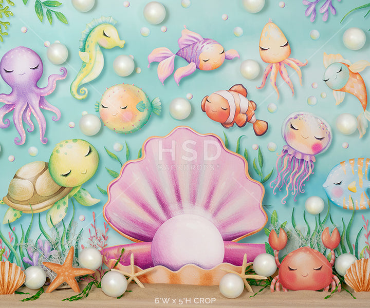 Sea Animals - HSD Photography Backdrops 