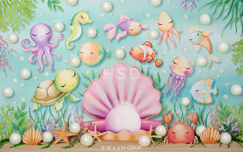 Sea Animals - HSD Photography Backdrops 