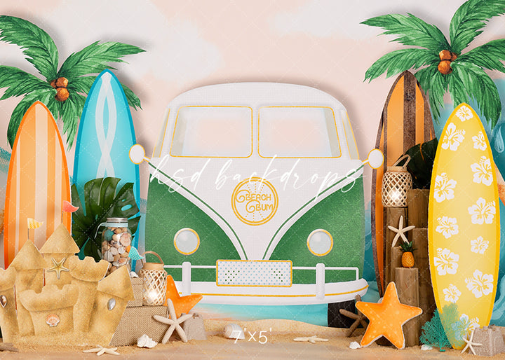 Beach Vibes - HSD Photography Backdrops 