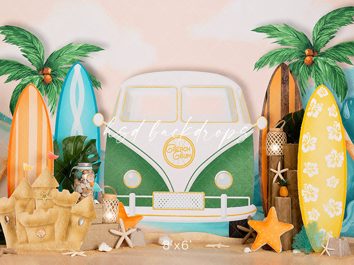 Beach Vibes - HSD Photography Backdrops 