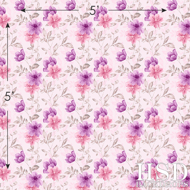 Mariah Floral - HSD Photography Backdrops 