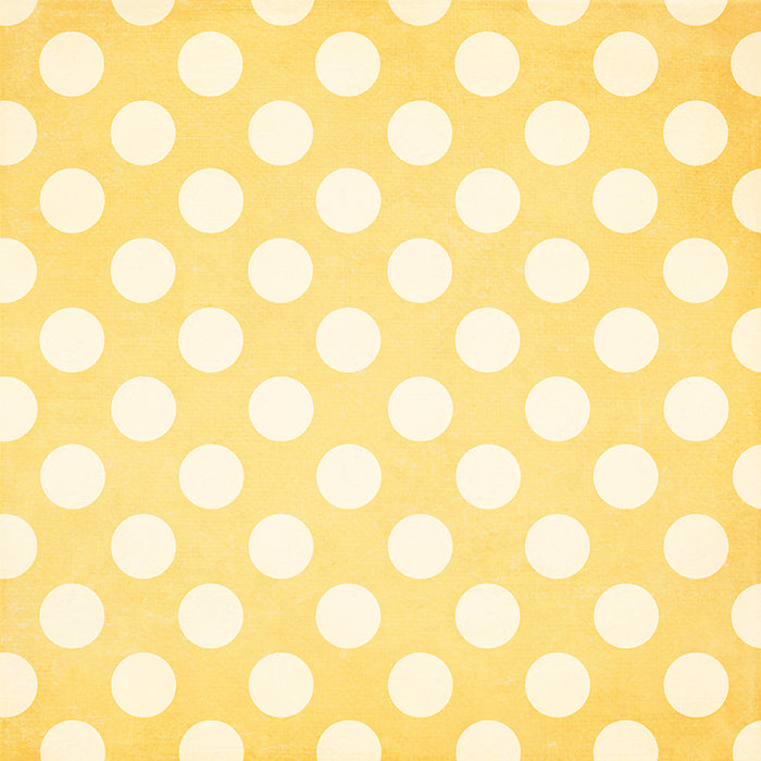 Yellow Polka Dots - HSD Photography Backdrops 