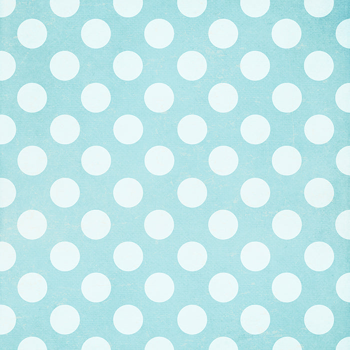 Blue Polka Dots - HSD Photography Backdrops 