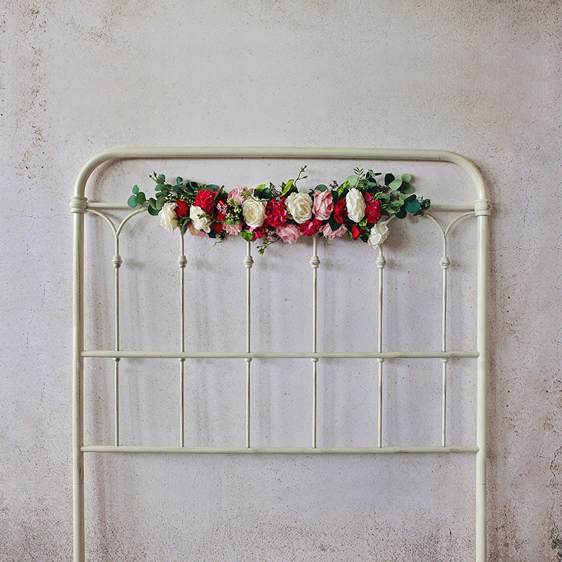 Photography Backdrop | Spring Floral Headboard - HSD Photography Backdrops 