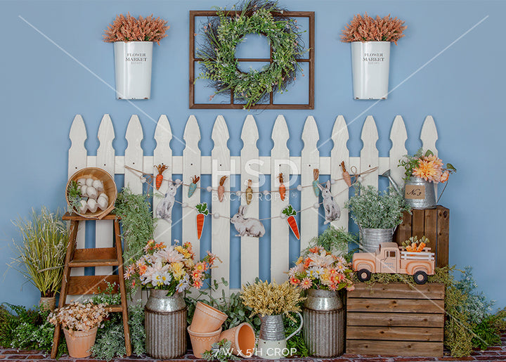 Easter Garden - HSD Photography Backdrops 