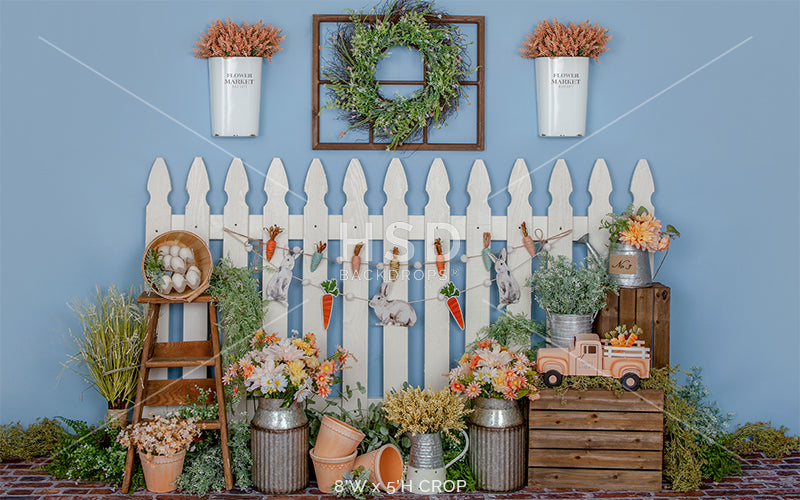 Easter Garden - HSD Photography Backdrops 