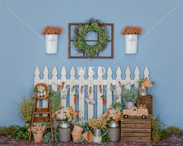 Easter Garden - HSD Photography Backdrops 