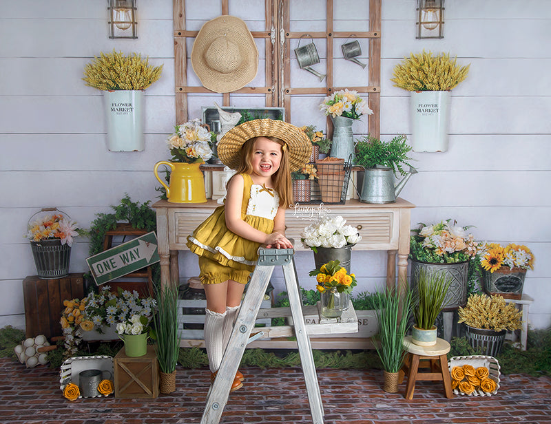 Mellow Yellow Spring - HSD Photography Backdrops 