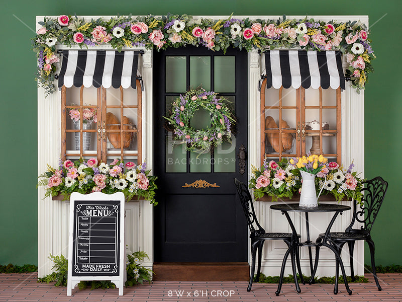 Spring Backdrop for Pictures Bakery Shop Background