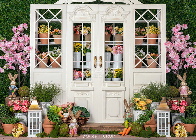 Easter Greenhouse - HSD Photography Backdrops 