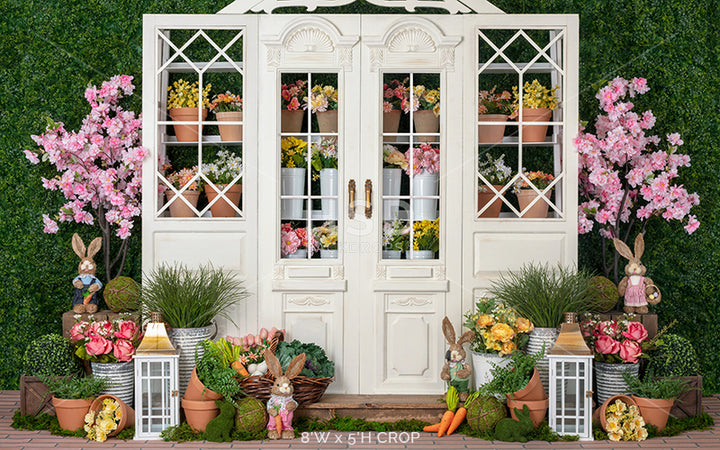 Easter Greenhouse - HSD Photography Backdrops 