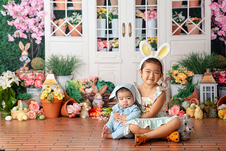 Easter Greenhouse - HSD Photography Backdrops 