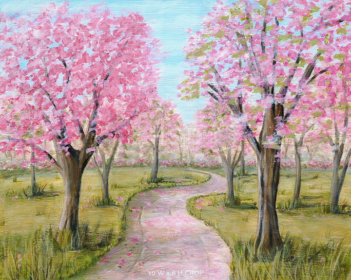 Cherry Blossom Trees - HSD Photography Backdrops 