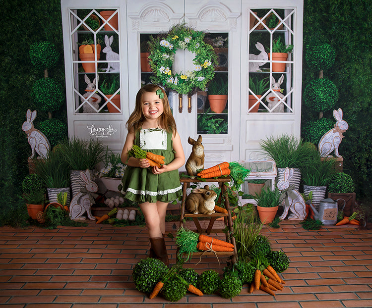 Spring Greenhouse - HSD Photography Backdrops 