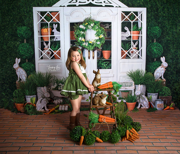 Spring Greenhouse - HSD Photography Backdrops 